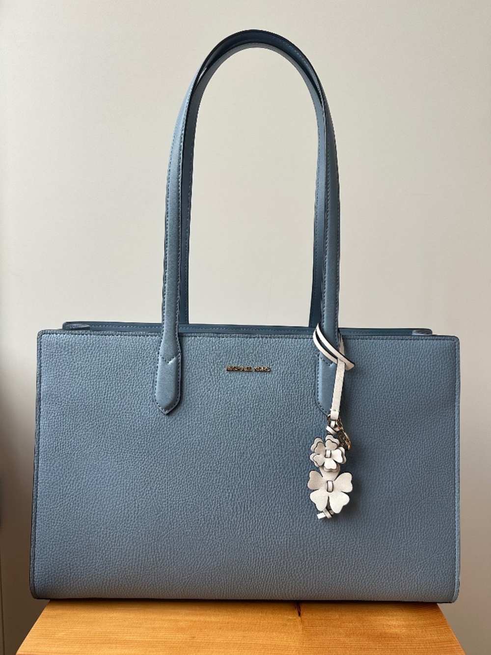 Michael Kors Scarlett Chambray Large Tote Bag